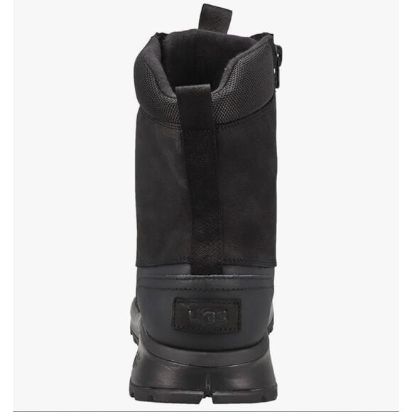 UGG $229 Emmett Duck Boot Hi Black Waterproof Cold Rated Men’s 11 NEW main image 6